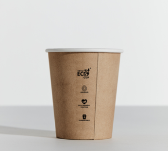 8oz 80mm or UNI 90mm Truly Eco Kraft Cup