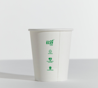 4oz Truly Eco Plain White Cup