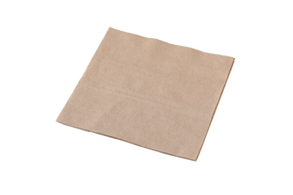 Culinaire Recycled Brown Kraft 1ply Quarter Fold