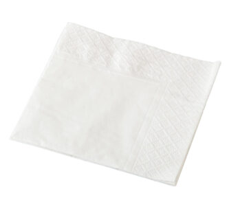 Culinaire 2 ply Cocktail White Quarter Fold