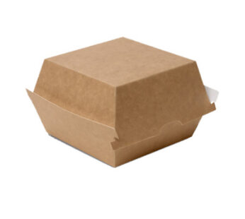 Eco Saver Cardboard Kraft Burger Box