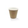 8 oz PE Coated SW Cup/Kraft Print 1000pc/ctn