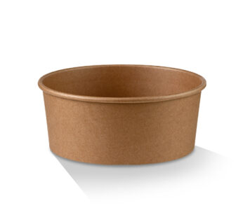 PE Coated Kraft Salad Bowl 32oz 300pc/ctn