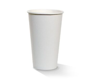 16 oz PE Coated SW Cup/Plain White 1000pc/ctn