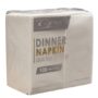 Napkins Quilted GT Fold White Dinner