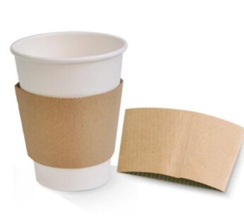 Cup Sleeve Kraft 8 oz 1000pc/ctn