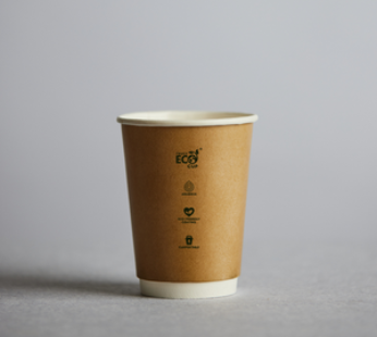 8OZ & 8OZ UNI (90MM) TRULY ECO DOUBLE WALL KRAFT CUP