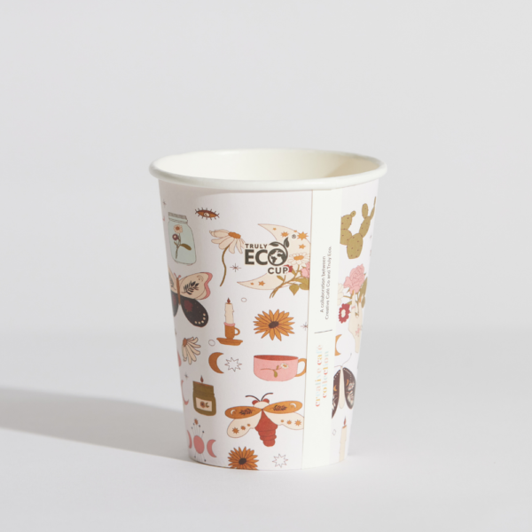 12oz Truly Eco Creative Cafe Collection Cup