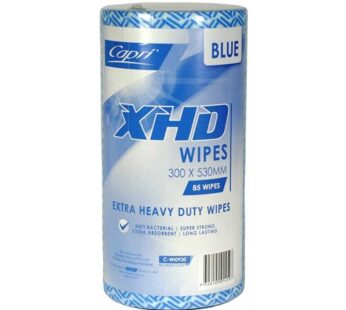 Wipes On Roll XHD Blue 85 Sheets 300x530mm