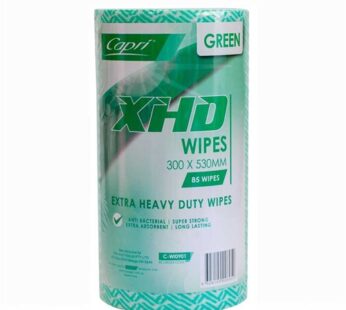 Wipes On Roll XHD Green 85Sheets 300x530mm