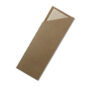 Kraft Cutlery Pouch with Bamboo Napkin 1000pc/ctn