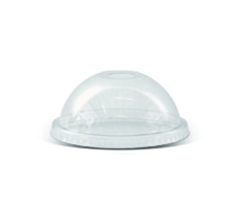 PET dome lid 78mm for 6/8oz/Die-cut hole 1000pc/ctn