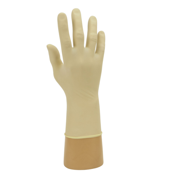 GLOVES LATEX LARGE NATURAL-POWDER FREE