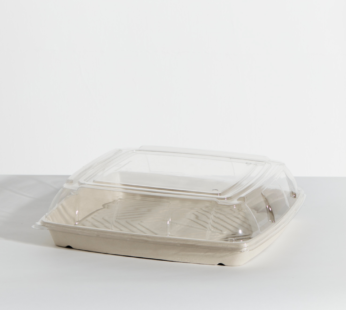 SUGARCANE PLATTER LID (LARGE)